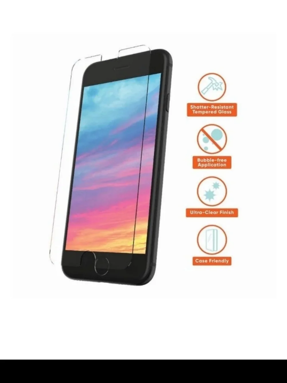 Protect onn. Glass screen protector for iPhone 6plus,6splus,7plus,8plus NEW